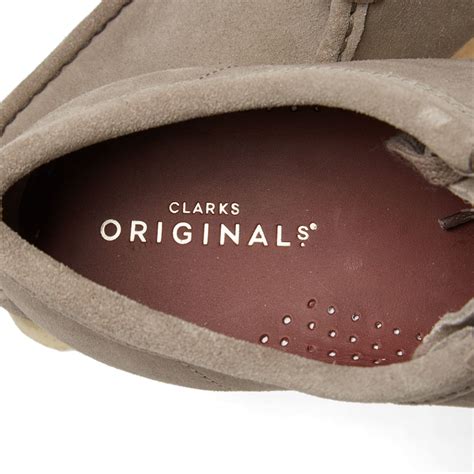 Clarks Originals Wallabee Grey Suede End Us