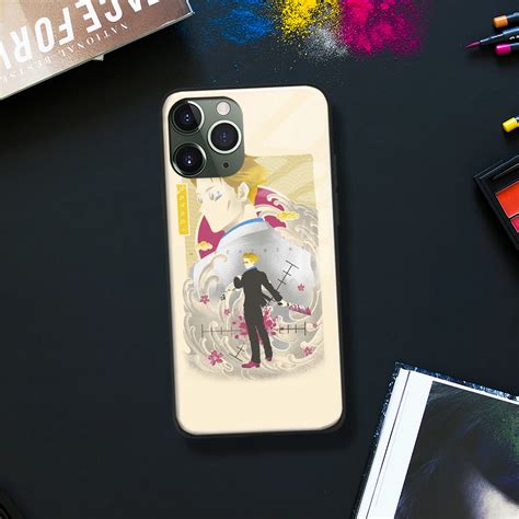 Funda De Teléfono Kento Nanami Jujutsu Kaisen Carcasa De Cristal Suave