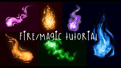 How To Draw Fire Photoshop » Rivermap