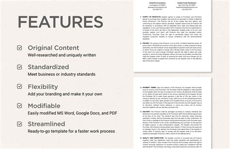 Agreement Template in Word, PDF, Google Docs - Download | Template.net