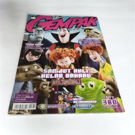 Majalah Gempak Isu 380 2 Hobbies Toys Books Magazines Magazines