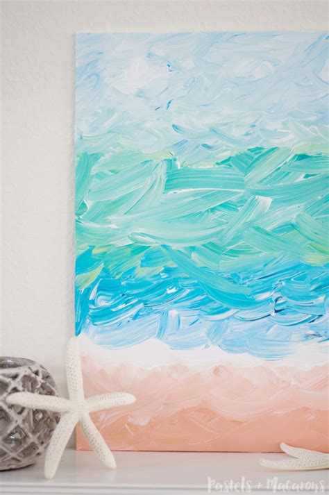 Abstract Ocean Painting At Explore Collection Of