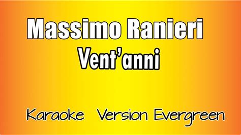 Massimo Ranieri Vent Anni Acordes Chordify