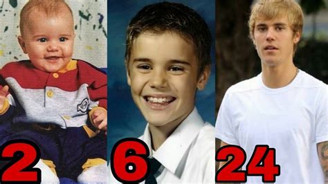 Justin Bieber39s Transformation Throughout The Years Youtube