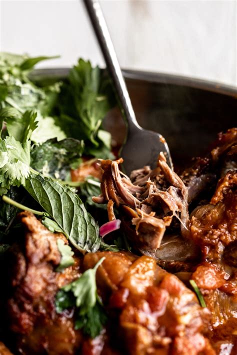 Fall Off The Bone Tender Braised Lamb In Moroccan Spices