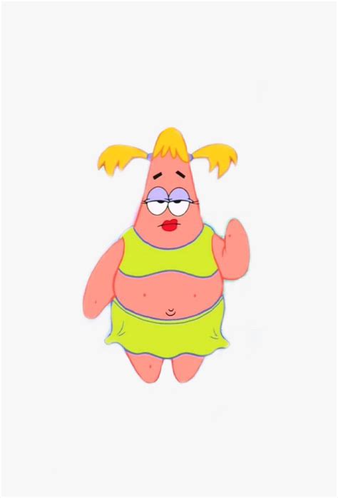 #spongebob #patrick #patrickstar #star #girl #meme - Patrick Star Girl, HD Png Download ...