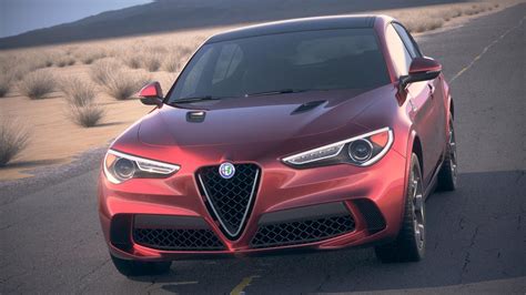 Alfa Romeo Stelvio Quadrifoglio 2018 Desert Studio Modelo 3D 169