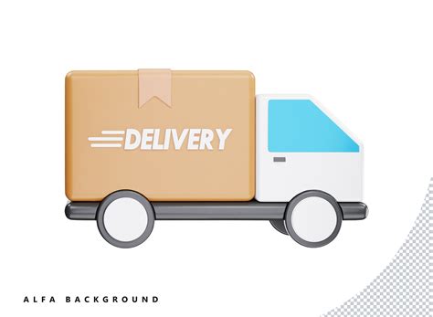 Shipping Truck Icon Vector