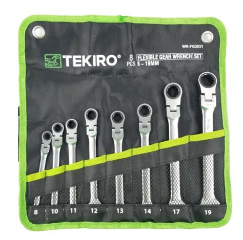 Jual Tekiro Kunci Ring Pas Ratchet Flexible Set Pcs Mm