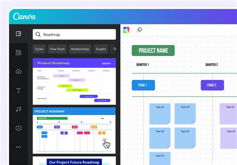 Create A Roadmap Online Free Examples Canva