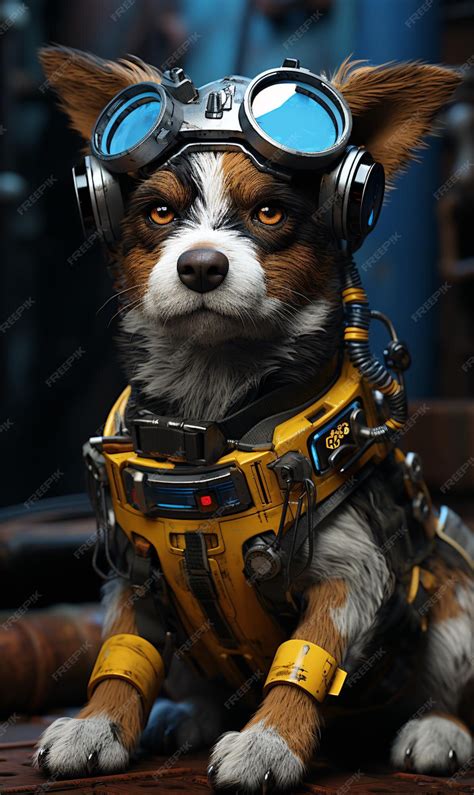 Premium Photo | Robot dog