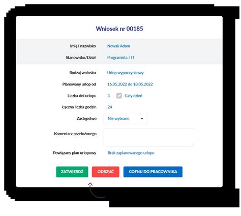 Elektroniczne Wnioski Urlopowe Zarz Dzaj Urlopami Z Hrnest