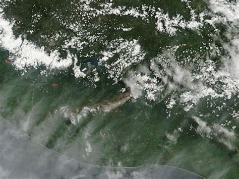 Eruption of Fuego Volcano, Guatemala