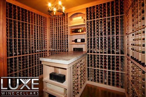 Custom Bellevue Cellar Traditional Wine Cellar Seattle By Luxe