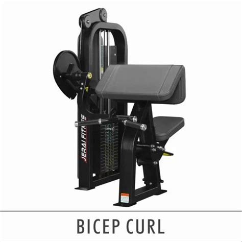 Jerai Fitness Bicep Curl Machine New Club Line Series Size 48 L X