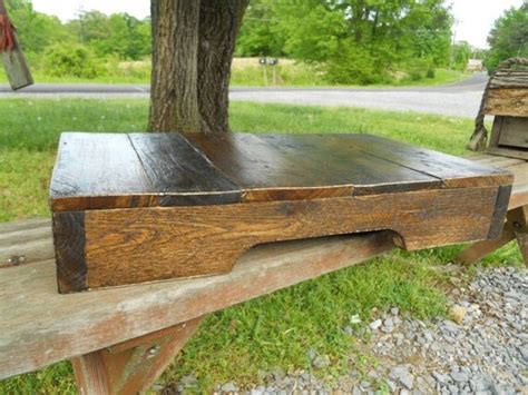 Solid Wood Step Stool Reclaimed Wood Rustic Stool By Serenevillage