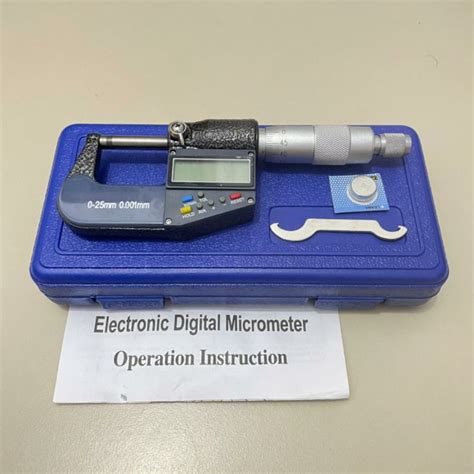 Jual Digital Micrometer 0 001mm 0 25mm Syntek Micro Meter Mikrometer