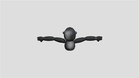 Gorilla Tag Plush T Pose Download Free 3d Model By Moe The Modeler