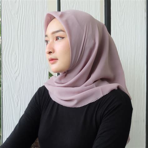 Adinda Shop Kerudung Jilbab Hijab Segi Empat Kerudung Segi Empat