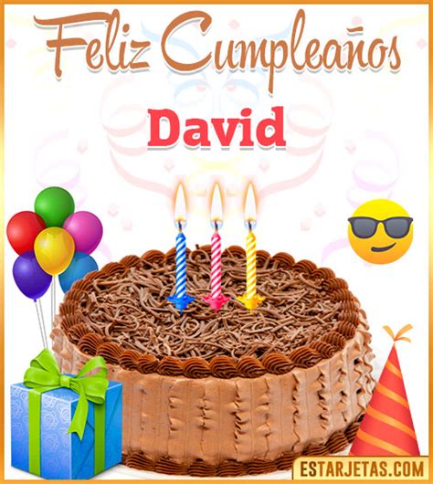 Feliz Cumplea Os David Im Genes Tarjetas Y Mensajes