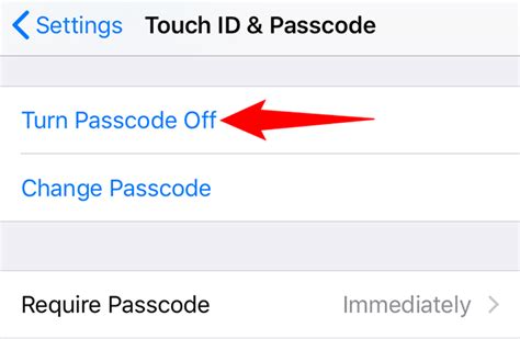 How To Turn Off Iphone Passcode