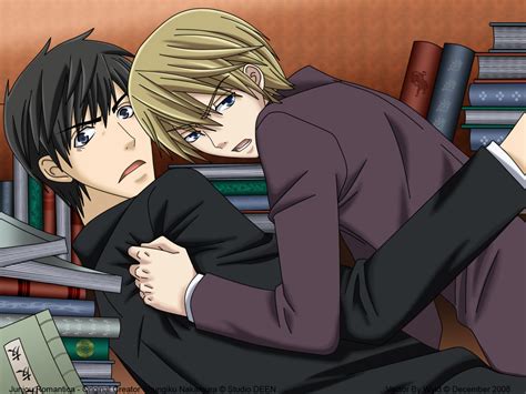 Miyagi And Shinobu Junjou Romantica Wallpaper 14699233 Fanpop