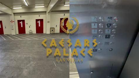 Otis Traction Elevators Caesars Palace Self Parking Garage Las Vegas