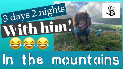 3 Days 2 Nights With Alfie In The Lake District Wild Camping Scoat