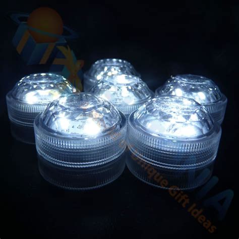 Submersible Waterproof Battery Operated Triple Led Tea Lights Floralyte