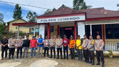 Kapolres Muara Enim Cek Lokasi Tps Terjauh Di Wilayah Hukum Polres