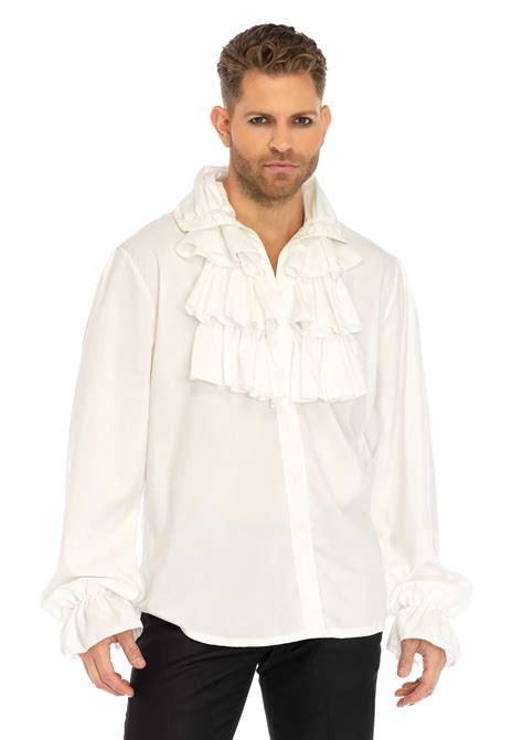 Mens Ruffled Renaissance Shirt