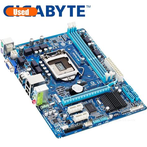 2019 새로운 GA H61M DS2 메인 보드 i3 i5 i7 DDR3 16G uATX UEFI BIOS 원래 H61M DS2