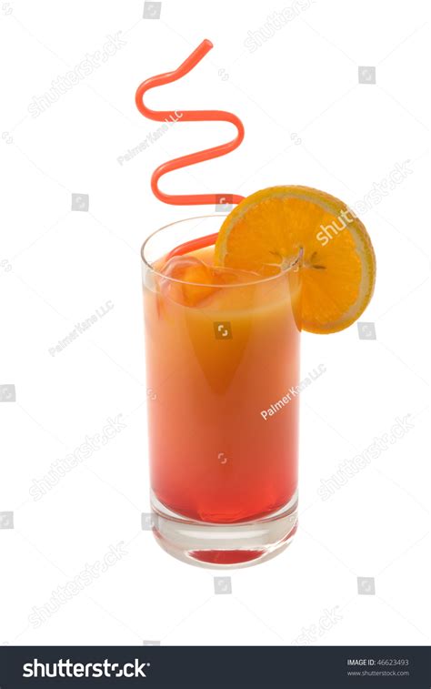 Sex On Beach Mixed Drink Orange Stock Photo Edit Now 46623493