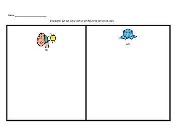 Hot vs Cold food sort by CrystalsSPEDclassroom | TpT