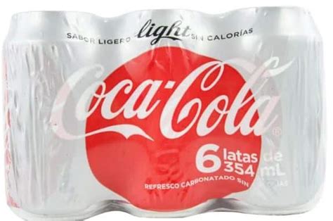 Coca Cola Light Lata 6 Pack Cropa Fresh