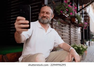 man selfie verification royalty  images stock