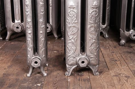 Art Nouveau Double Column Cast Iron Radiators Salvage Doctor Cast