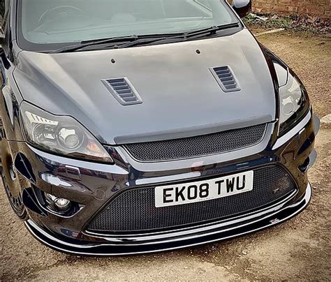 Ford Focus Mk25 St225 V2 Front Splitter Facelift Scc Performance