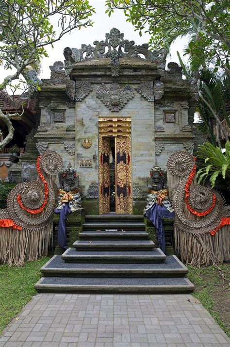 Ubud palace stock photo. Image of ornamental, holy, religion - 113364654