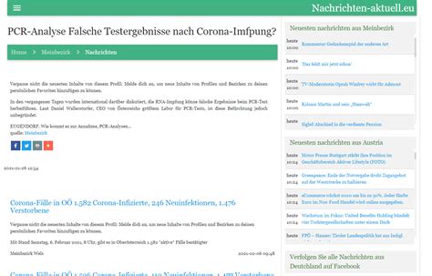 Falsche PCR Testergebnisse Nach Corona Impfung Novogenia