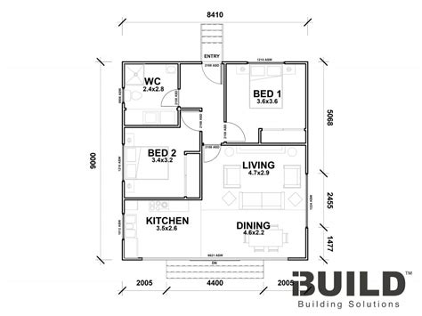 Casa Bianca Floorplan Watermarked Rev4 IBuild Kit Homes Granny Flats