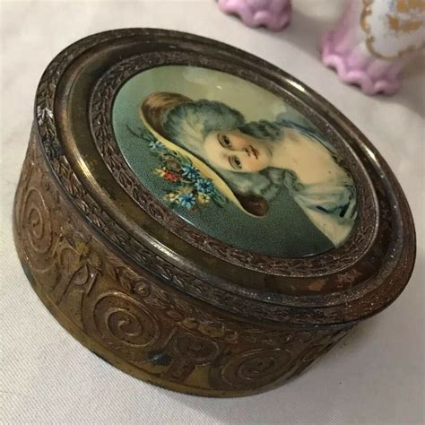 Pin On Vintage Powder Boxes