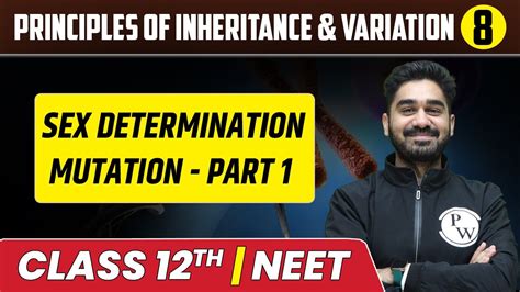 Principles Of Inheritance And Variation 08 Sex Determination Mutation