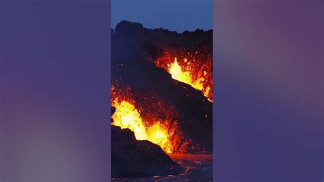 Volcanic Eruption YouTube Shorts Videos YouTube #3 Volcanoes Erupting ...