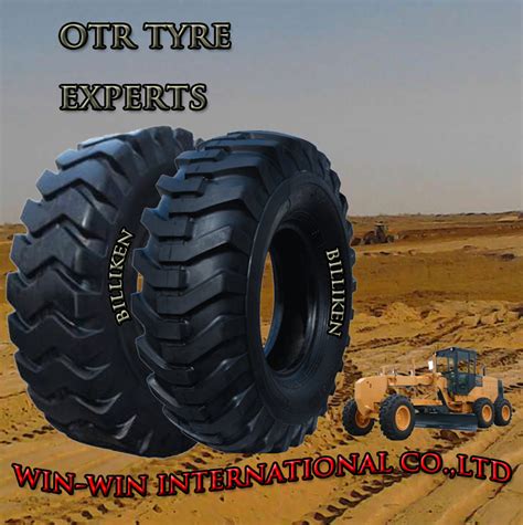 Motor Grader Tyre OTR Tyre Off Road Tyre G2 G3 Tread Grader Tyre