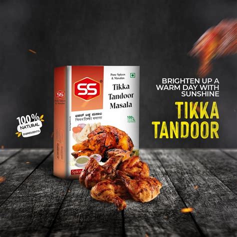 chicken tandoori masala packaging size    kg  puttur