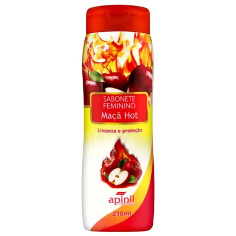 SABONETE INTIMO MAÇÃ HOT 200ML Atacadão dos Cosméticos Macapá