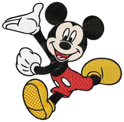 Mickey Mouse Machine Embroidery Design For By Emoembroidery Mickey