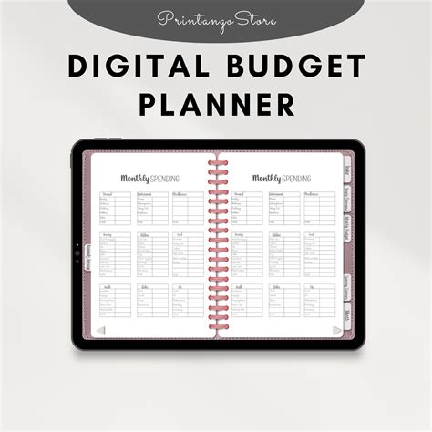 Digital Budget Planner 2023 Digital Budget Planner for - Etsy