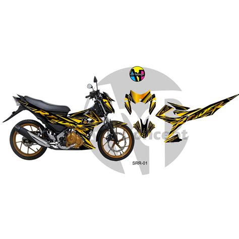 Suzuki Raider R150 Reborn JRP Thailand Decal FULL SET Shopee